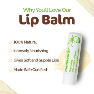 Mamaearth Vitamin E and Shea Butter Natural Lip Balm - Distacart