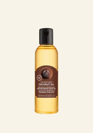 The Body Shop Coconut Oil Brillantly Nourishing Pre-Shampoo Hair Oil