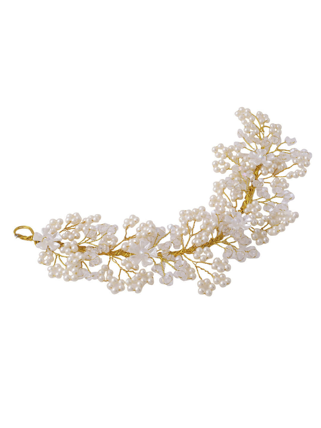 NVR Women Embellished Beaded Hair Accessory Set - Distacart