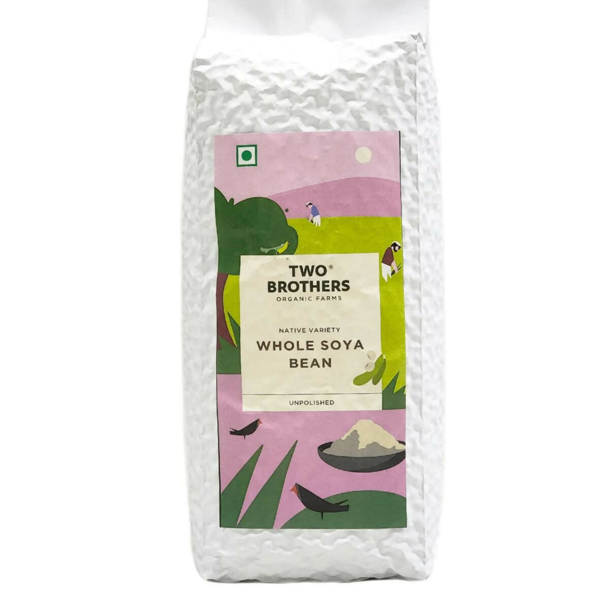Two Brothers Organic Farm Whole Soya Beans - Distacart