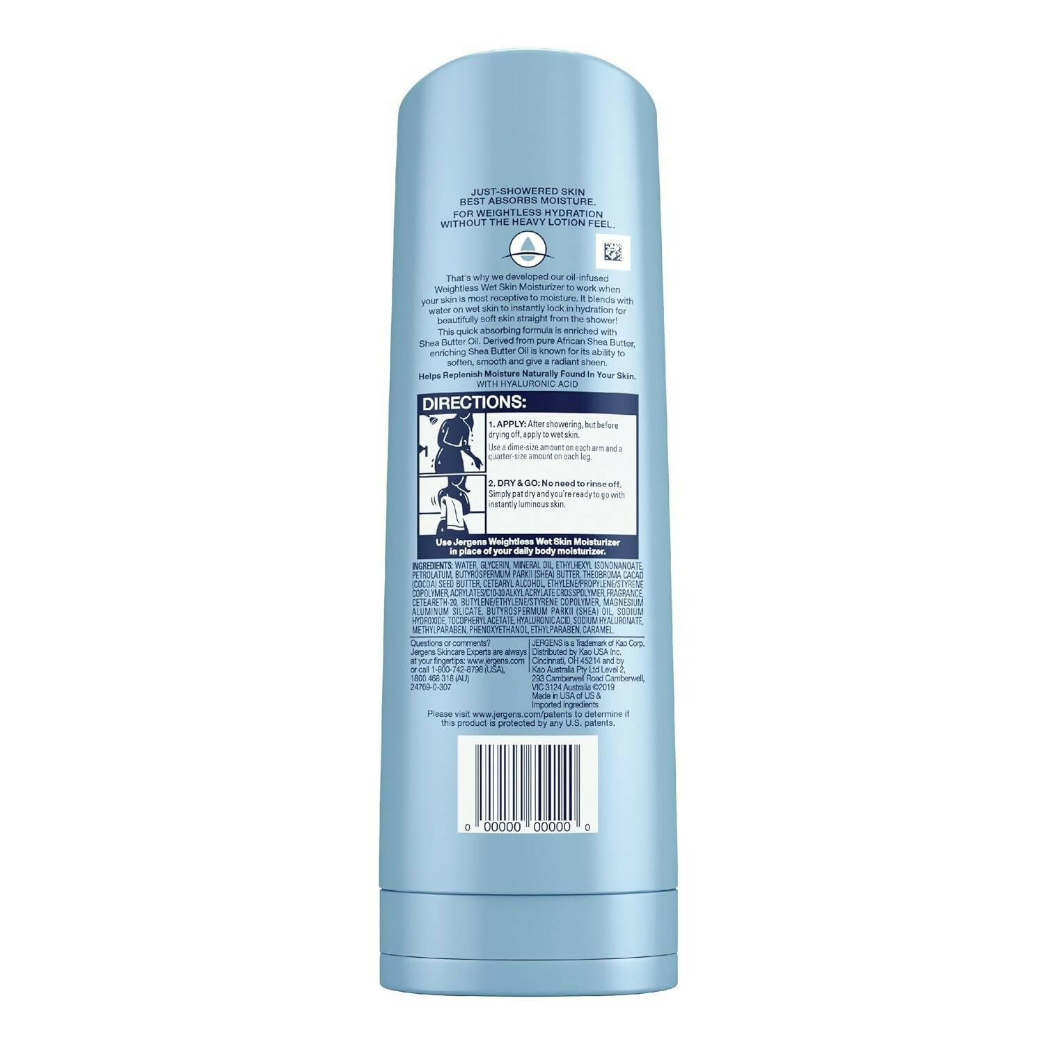 Jergens Wet Skin Moisturizer With Enriching Shea Oil - Distacart