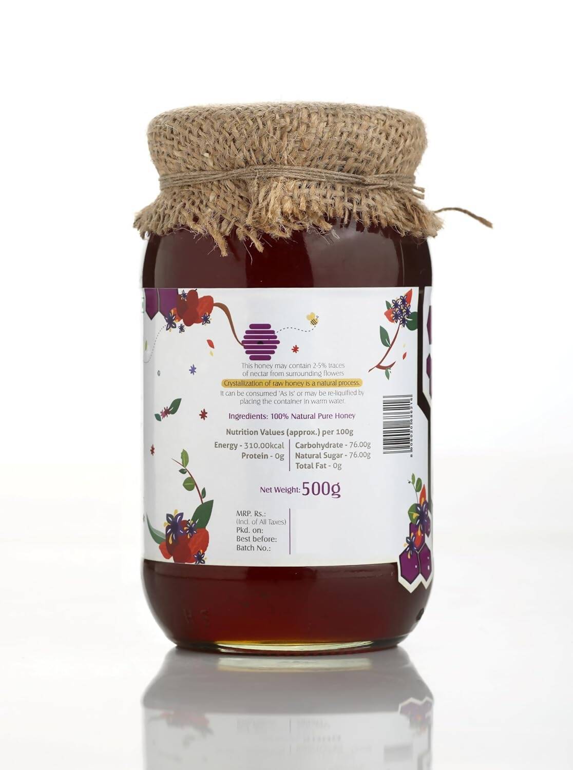 HoneyVeda Jamun Raw Honey - Distacart