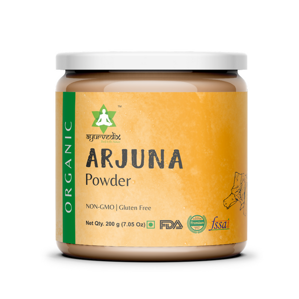 Ayurvedix Pure and Organic Arjuna Powder - Distacart