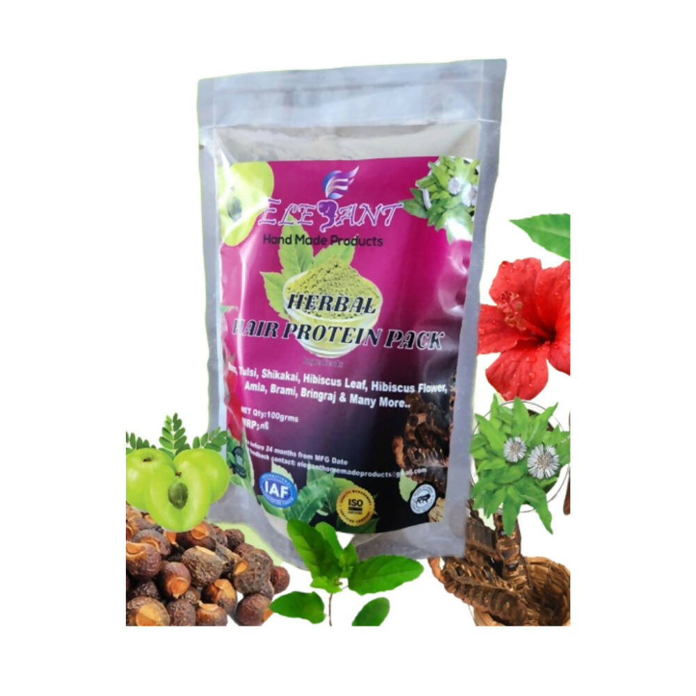 Elegant Herbal Hair Protein Pack - Distacart