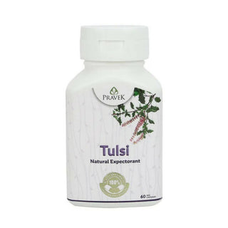 Pravek Tulsi Veg Capsules - Distacart