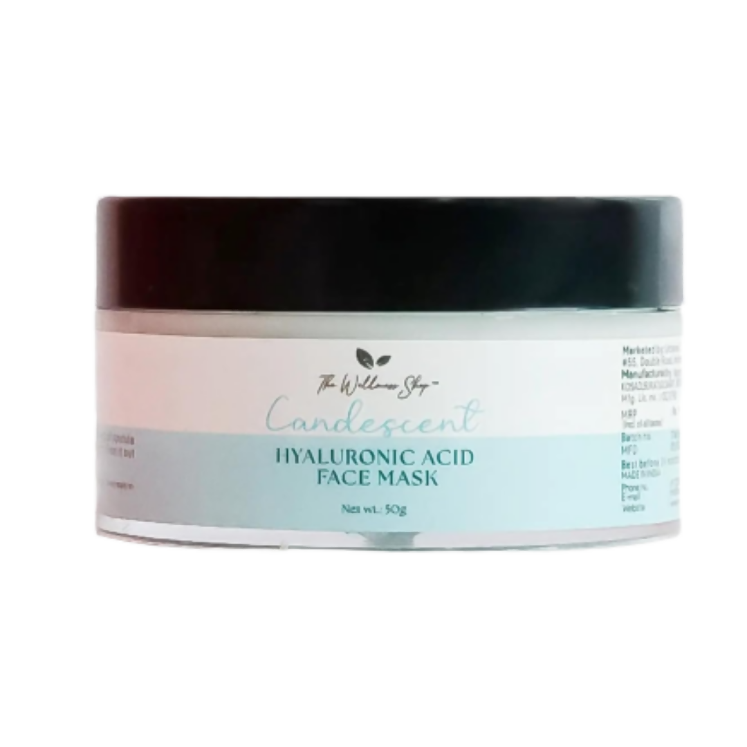 The Wellness Shop Candescent Hyaluronic Face Mask - Distacart