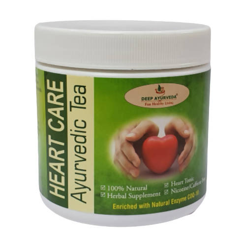 Deep Ayurveda Heart Care Ayurvedic Tea Powder - Distacart