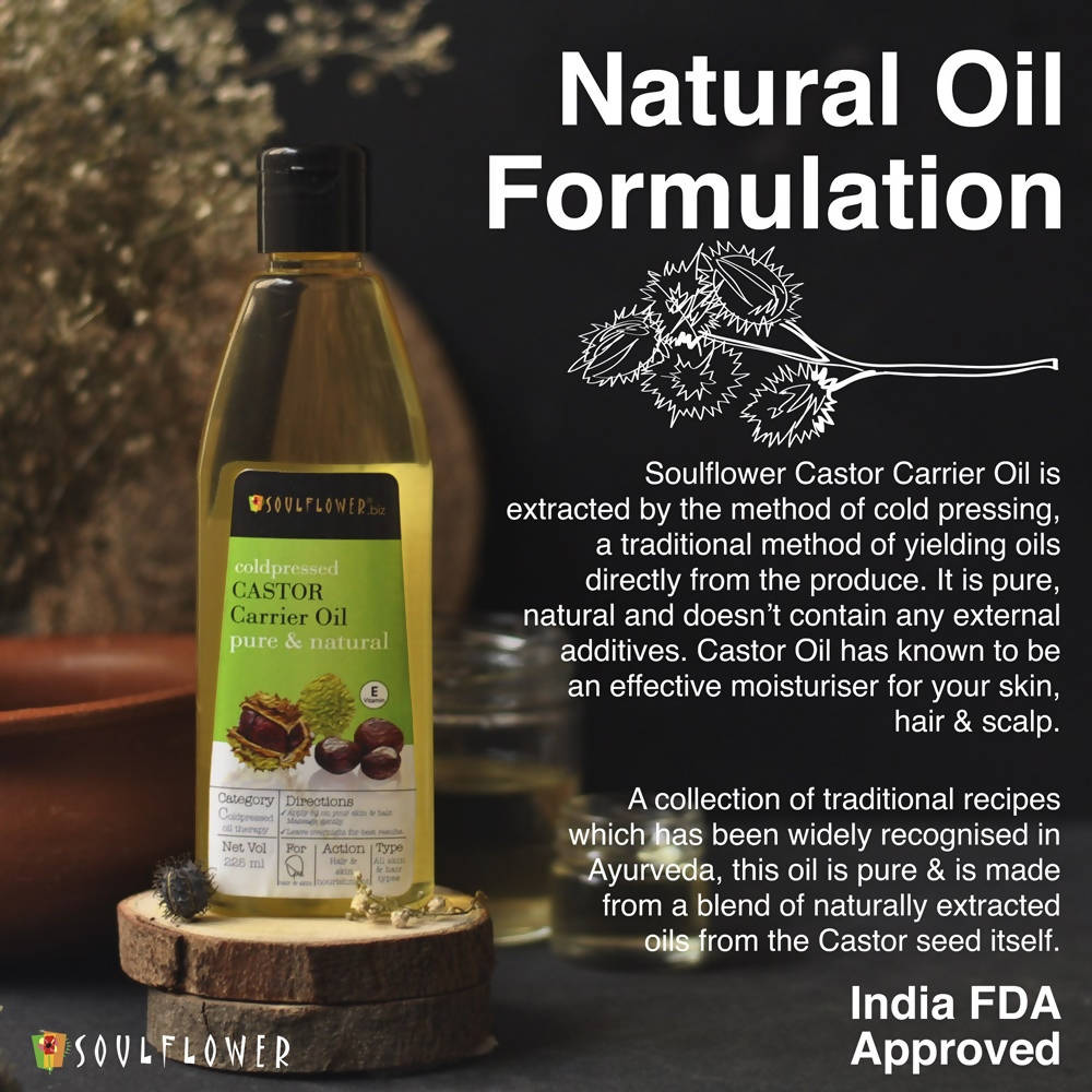 Soulflower Castor Oil 