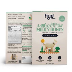 Hye Foods Milky Dunes Goat Milk Powder - Vanilla Flavour