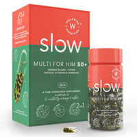 Thumbnail for Wellbeing Nutrition Slow | Multivitamin for Him 50+ Capsules - Distacart