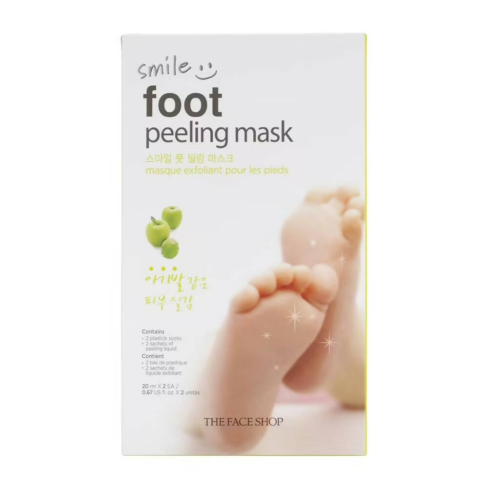 The Face Shop Smile Foot Peeling Mask - Distacart
