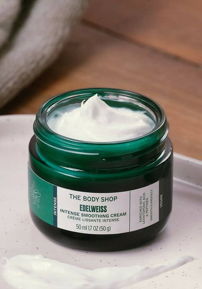 The Body Shop Edelweiss Intense Smoothing Day Cream - Distacart