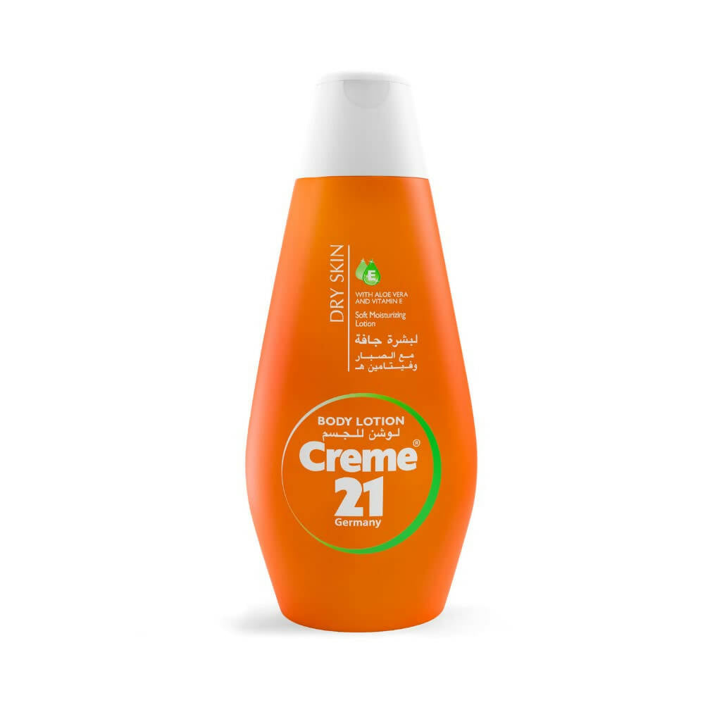Creme 21 Body Lotion for Dry Skin with Aloe Vera & Vitamin E - Distacart