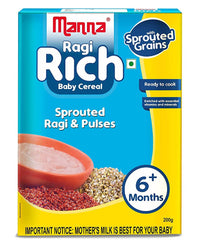 Thumbnail for Manna Ragi Rich Baby Cereal For 6+ Months