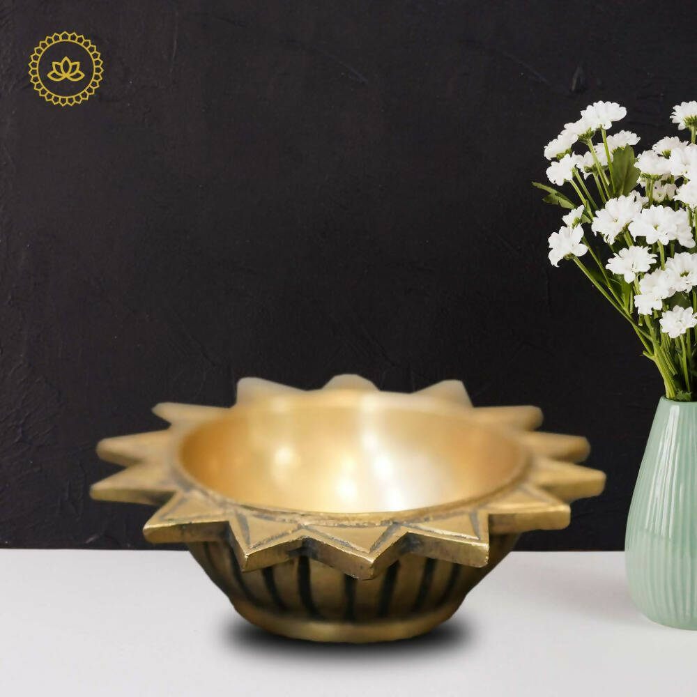 Brass Surya Diya - Distacart