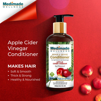 Medimade Wellness Repair & Revive Conditioner With Apple Cider Vinegar - Distacart