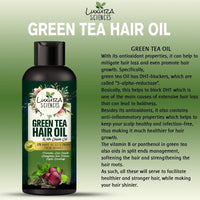 Thumbnail for Luxura Sciences Green Tea Hair Oil - Distacart