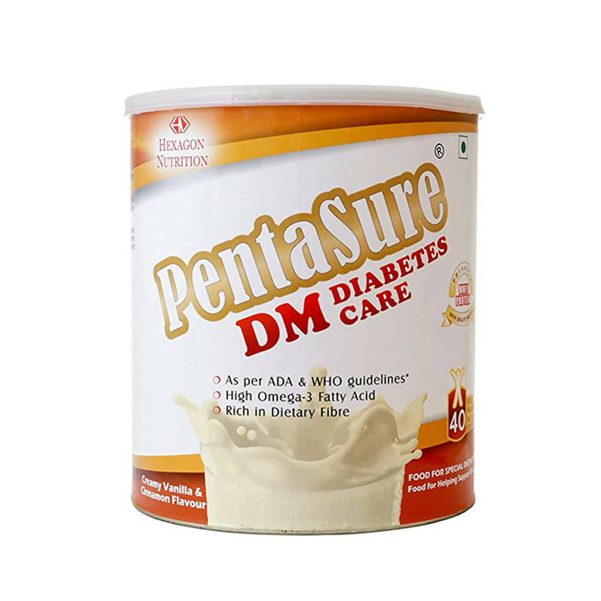 PentaSure DM Diabetes Care Powder - Creamy Vanilla & Cinnamon - Distacart