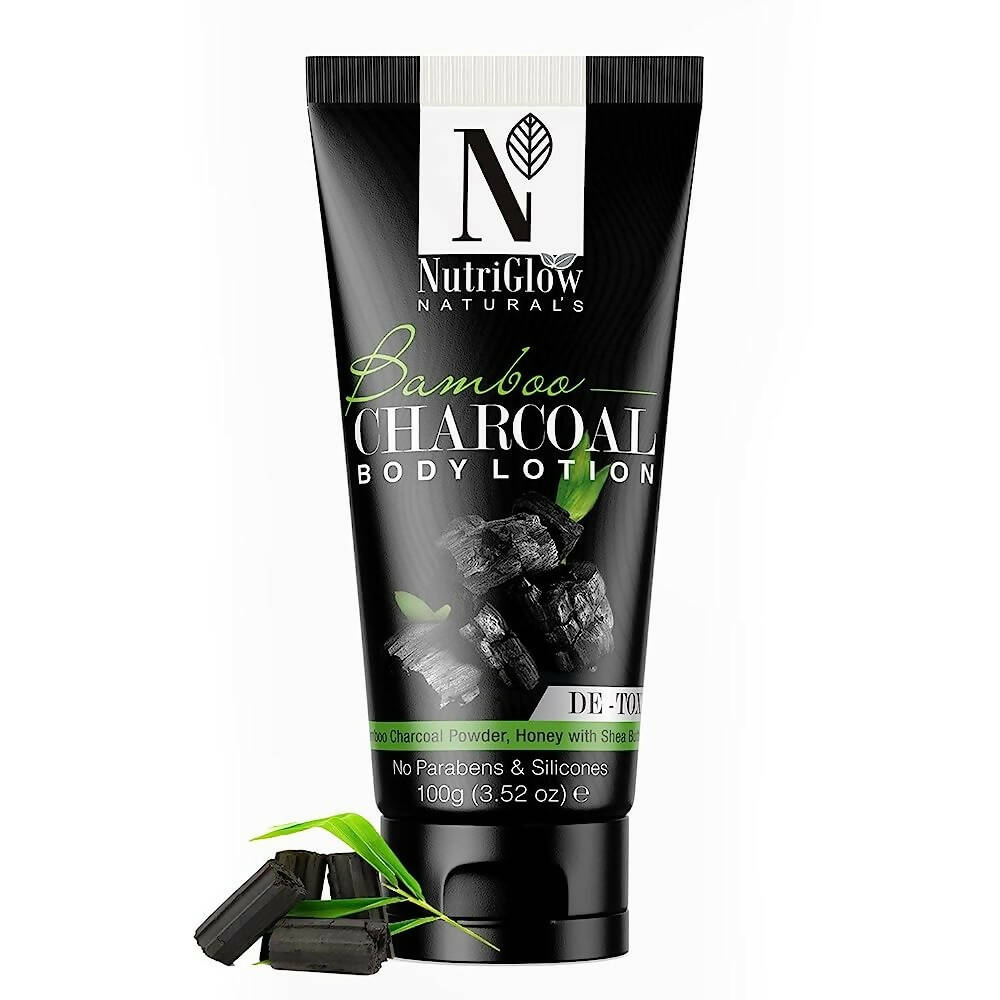 NutriGlow Natural’s Bamboo Charcoal Body Lotion - Distacart