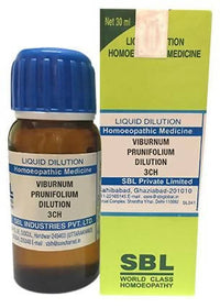 Thumbnail for SBL Homeopathy Viburnum Prunifolium Dilution