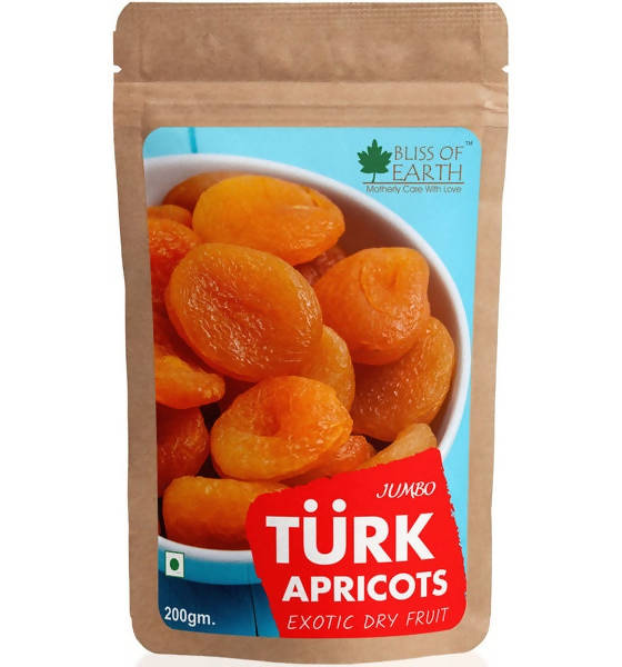 Bliss of Earth Jumbo Turkish Apricots - Distacart