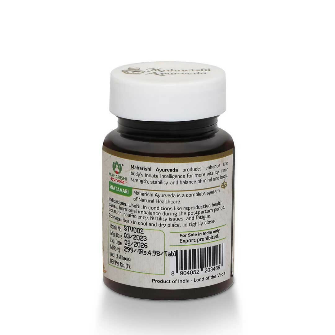Maharishi Ayurveda Shatavari Tablets - Distacart