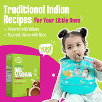 Thumbnail for Early Foods Sprouted Ragi & Makhana Porridge Mix - Distacart