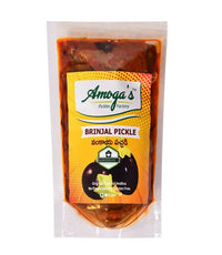 Thumbnail for Amoga's Pickles Factory Brinjal Pickle Andhra Style - Distacart