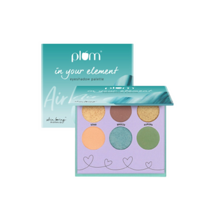 Plum In Your Element Eyeshadow Palette Easy to Blend 6-in-1 Palette 04 Air - Distacart