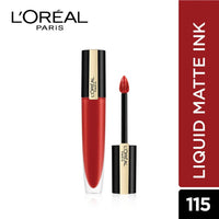 Thumbnail for L'Oreal Paris Rouge Signature Matte Liquid Lipstick - 115 I Am Worth It - Distacart