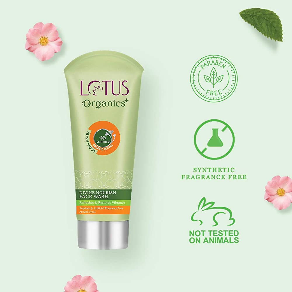Lotus Organics+ Divine Nourish Face Wash