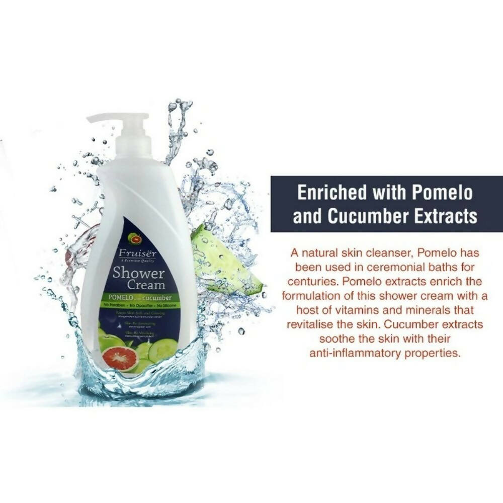 Fruiser Shower Cream Pomelo with Cucumber - Distacart