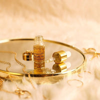 Thumbnail for Natural Vibes Ayurvedic Gold Beauty Oil with Gold Flakes - Distacart