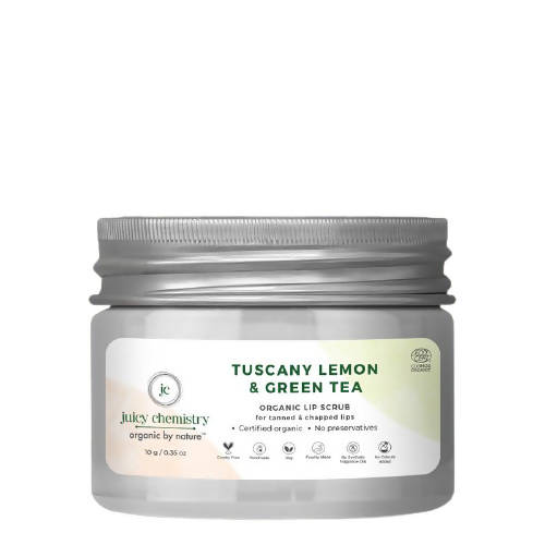 Juicy Chemistry Tuscany Lemon & Green Tea Lip Scrub - Distacart