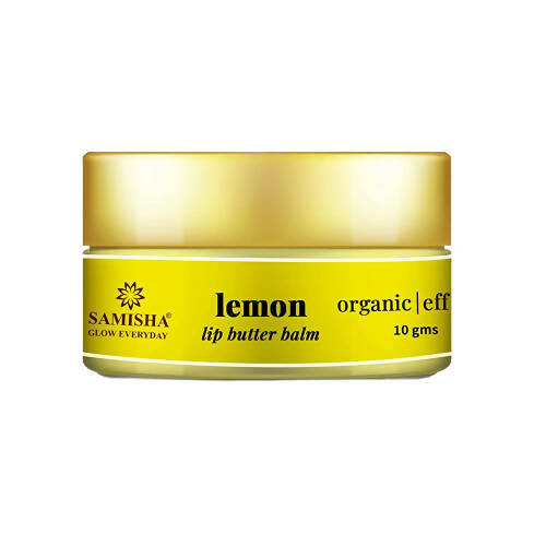 Samisha Organic Lemon Lip Butter Balm - Distacart