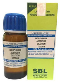 Thumbnail for SBL Homeopathy Morphinum Aceticum Dilution