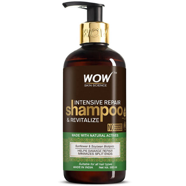 Wow Skin Science Intensive Repair Shampoo and Revitalize - Distacart