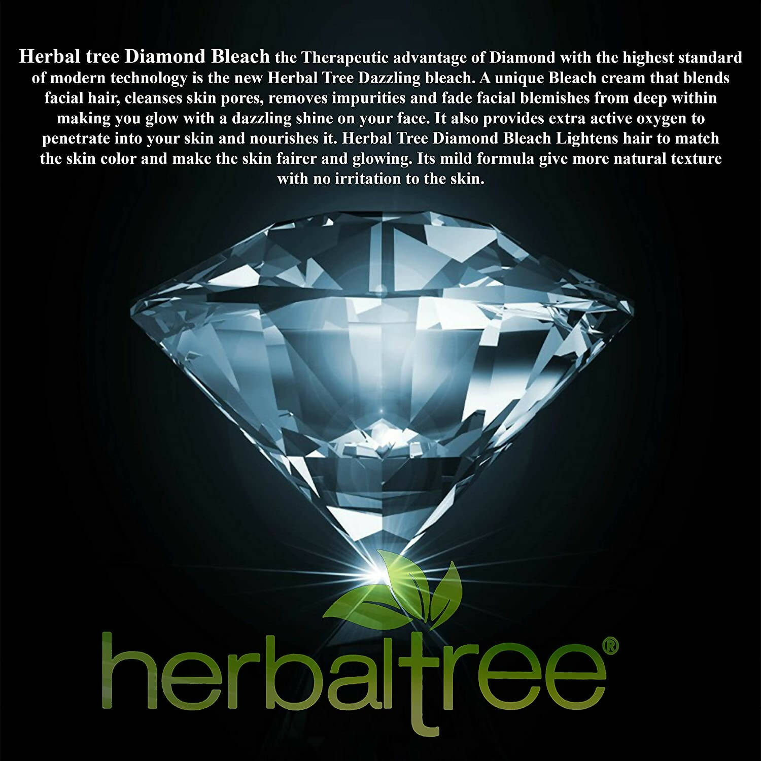 Herbal Tree Diamond Bleach Cream - Distacart