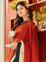 Thumbnail for Kalini Ethnic Motifs Printed Zari Dabu Saree - Distacart