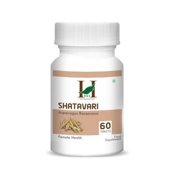 H&C Herbal Shatavari Tablets - Distacart