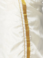 Thumbnail for Sethukrishna Blue & White Shirt with Dhoti Set For Boys - Distacart