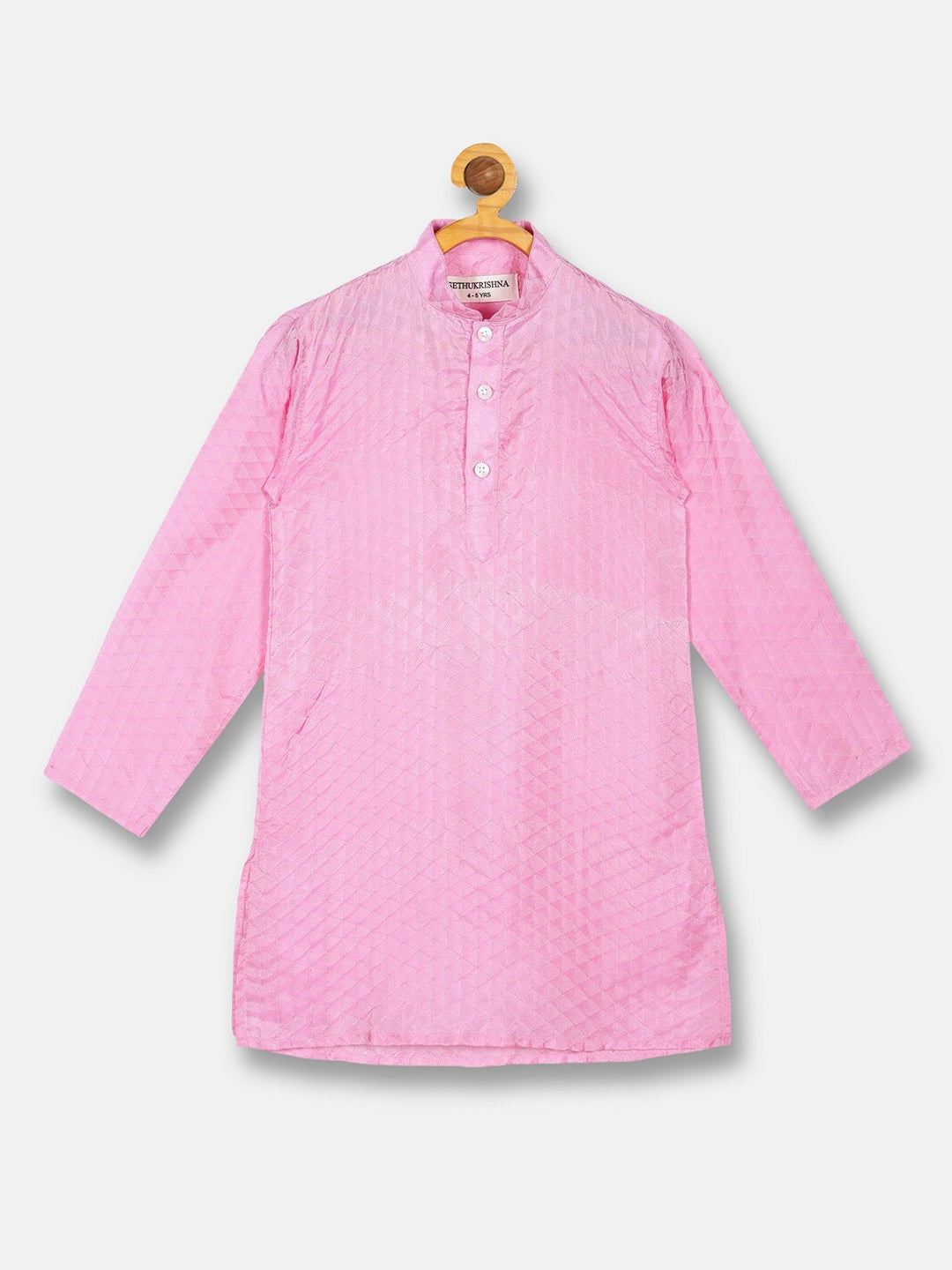 Sethukrishna Boys Pink Kurta with Dhoti pants - Distacart