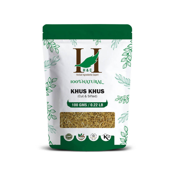 H&C Herbal Khus Khus Cut & Shifted Herbal Tea Ingredient - Distacart