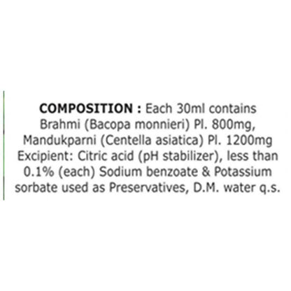 Basic Ayurveda Brahmi Ras Juice - Memory Booster Ingredients