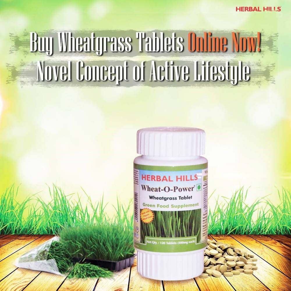 Wheat-O-Power Wheatgrass Tablet Online