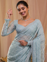 Thumbnail for Koskii Embellished Embroidered Saree - Distacart