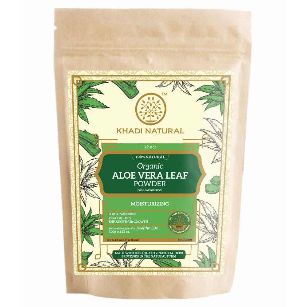Khadi Natural Organic Aloe Vera Leaf Powder