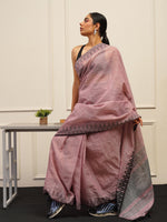 Thumbnail for Tikhi Imli Woven Design Cotton Saree - Distacart