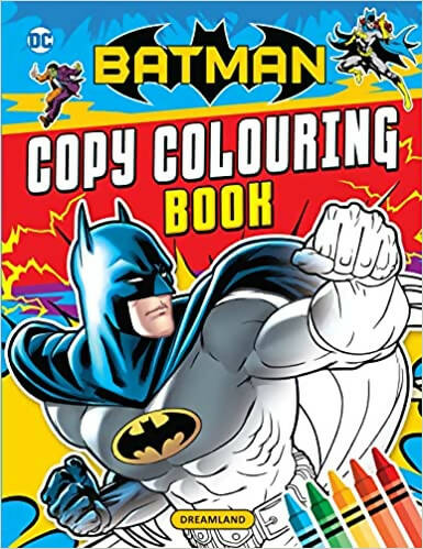 Dreamland Batman Copy Colouring Book - Distacart