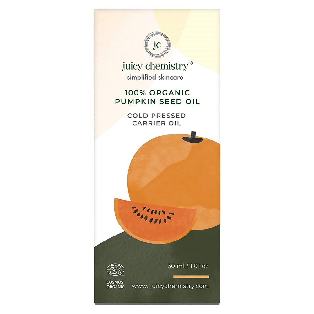 Juicy Chemistry Organic Pumpkin Seed Oil For Cold Pressed Carrier Oil - Distacart